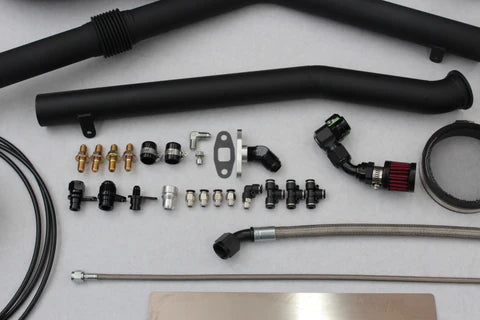 Doc Race - Toyota Supra 6 Port Top Mount Turbo Kit