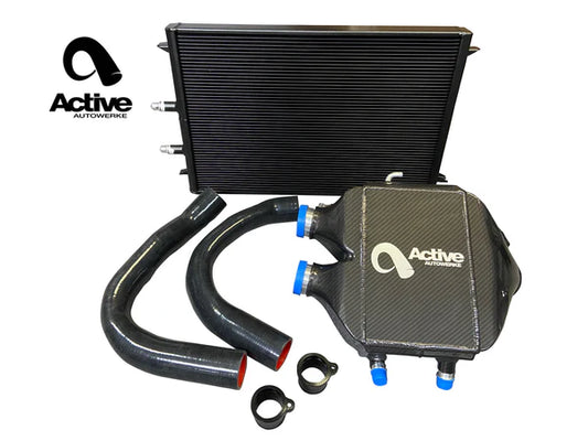 Active Autowerke - CNC Aftercooler Cooling Kit for BMW S55 M2C / M3 / M4
