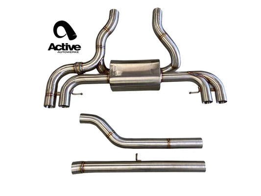 Active Autowerke - BMW M340i / M440i Valved Rear Axle-Back Exhaust