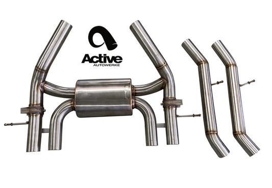 Active Autowerke - G80 / G82 Valved Rear Axle-Back Exhaust