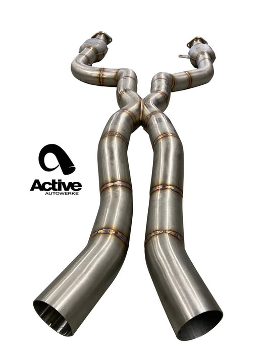 Active Autowerke - G80 / G82 Signature Mid-Pipe with X-Pipe