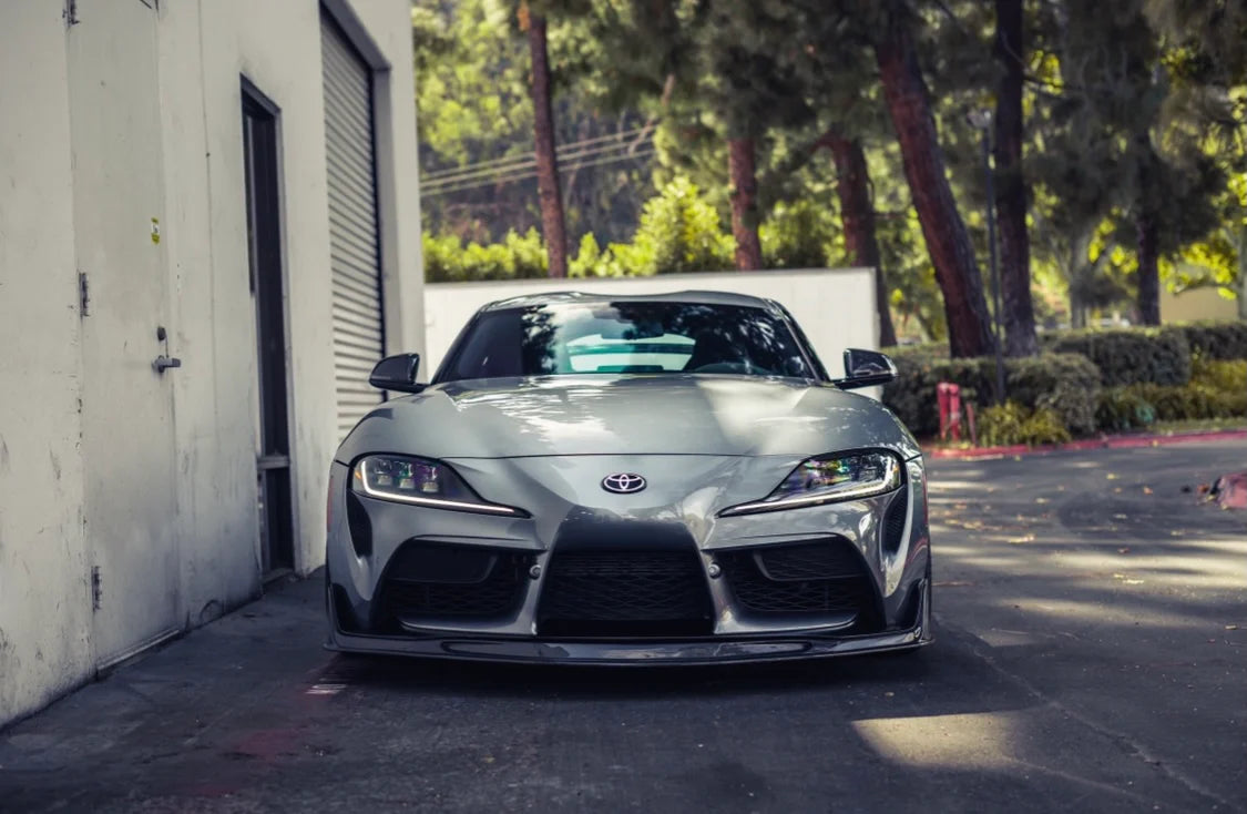 Street Hunter - Toyota Supra Carbon Fiber Front Lip ( Stock Body )
