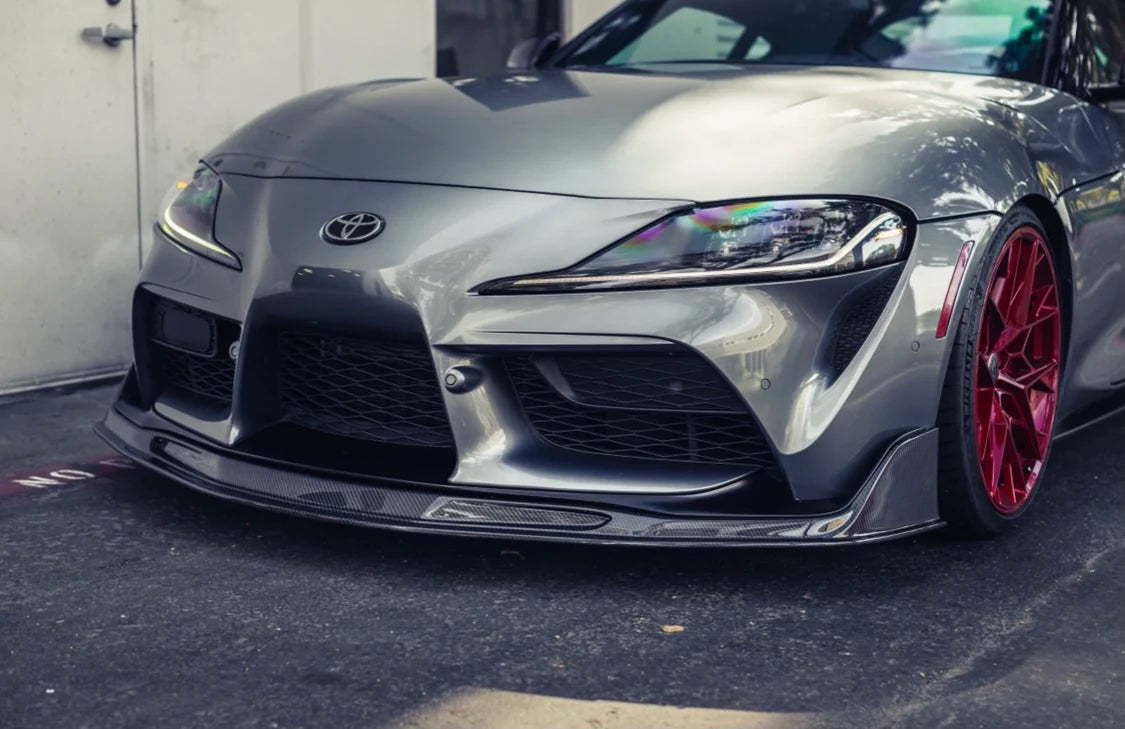 Street Hunter - Toyota Supra Carbon Fiber Front Lip ( Stock Body )