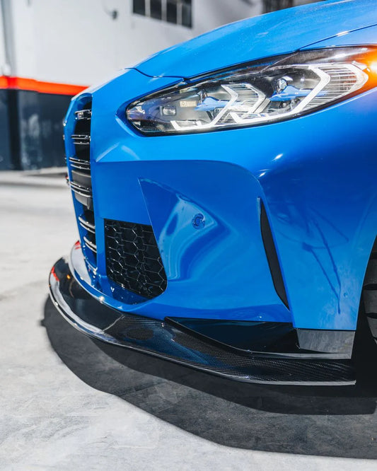 StreetFighter LA - Carbon Fiber Front Lip for BMW G80 M3 / G82 M4
