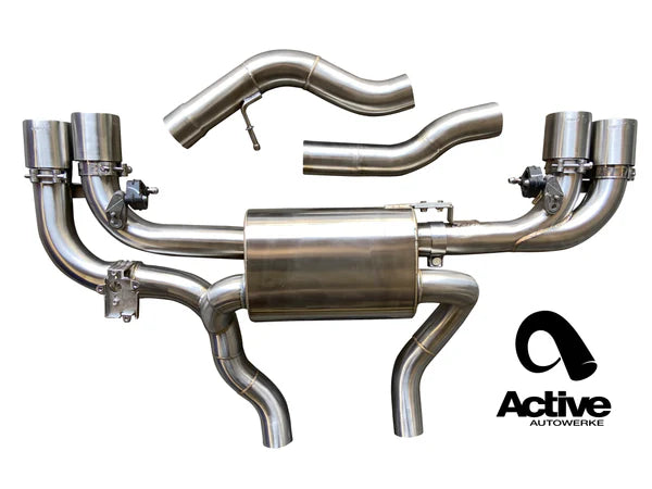 Active Autowerke - G42 M240i Valved Rear Axle-Back Exhaust