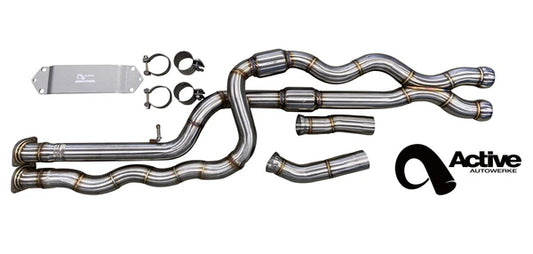 Active Autowerke - Gen 2 Equal Length Mid Pipe for BMW F87 M2 Competition