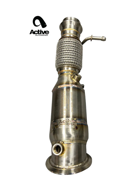 Active Autowerke - GESI Catted Downpipe for BMW N26 228i / 328i / 428i
