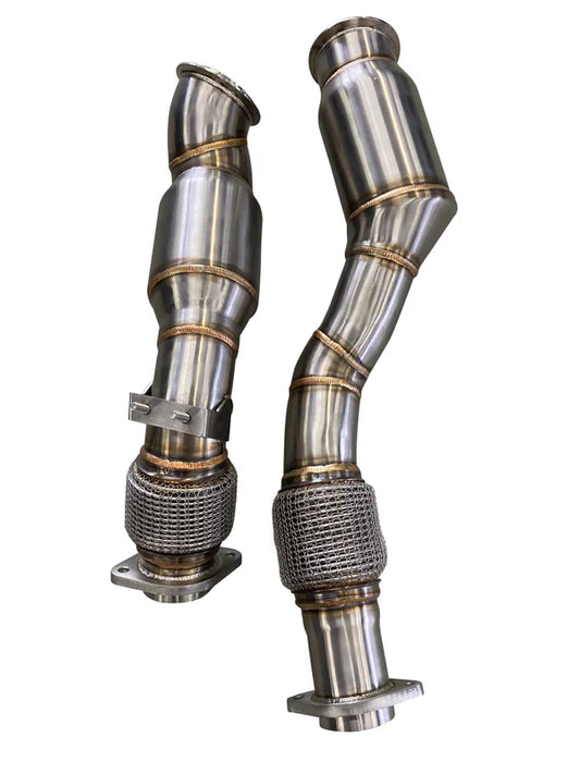 Active Autowerke - X3M / X4M Downpipes W/ GESI CAT