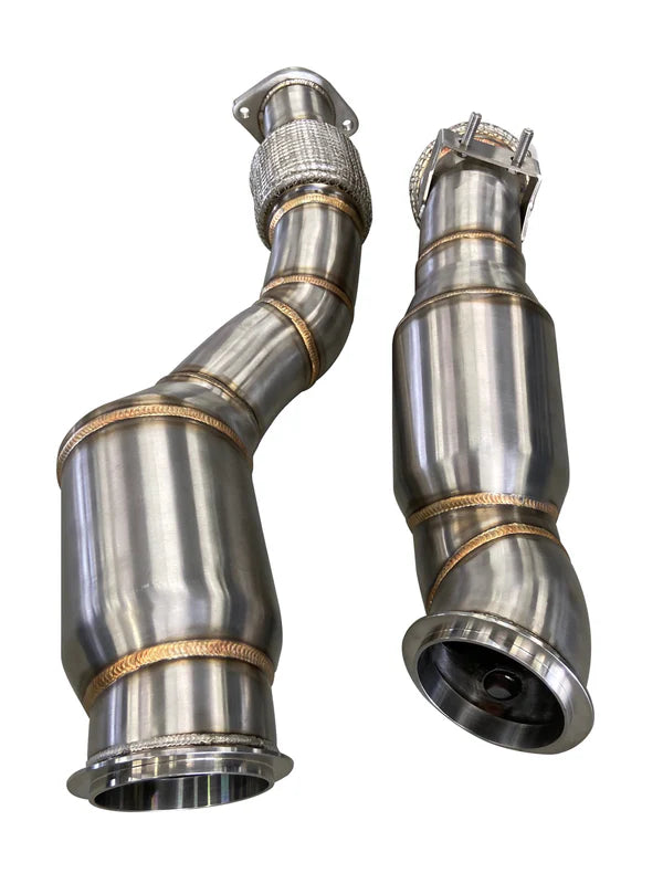 Active Autowerke - X3M / X4M Downpipes W/ GESI CAT