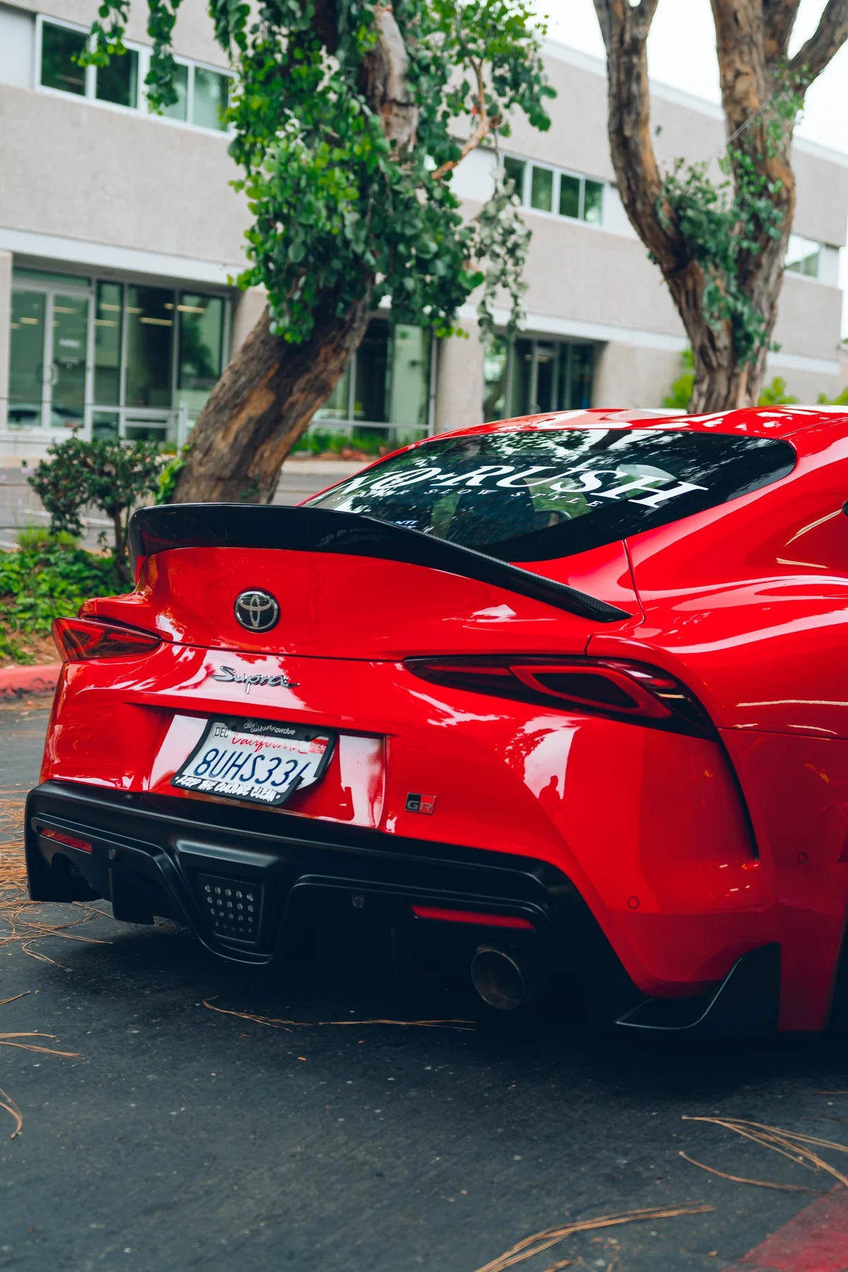 Street Hunter - Toyota Supra " High Kick " Rear Lip Spoiler