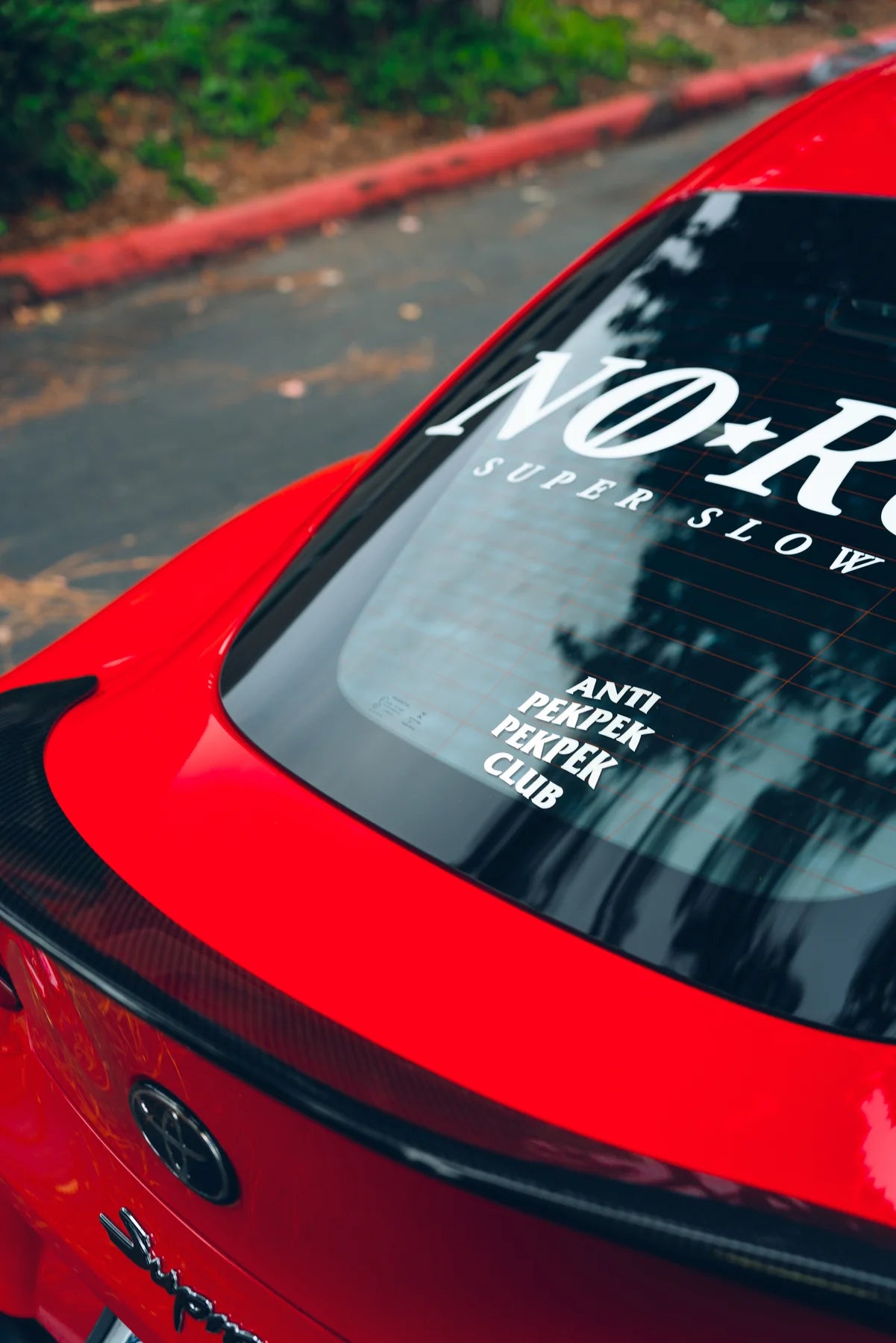 Street Hunter - Toyota Supra " High Kick " Rear Lip Spoiler