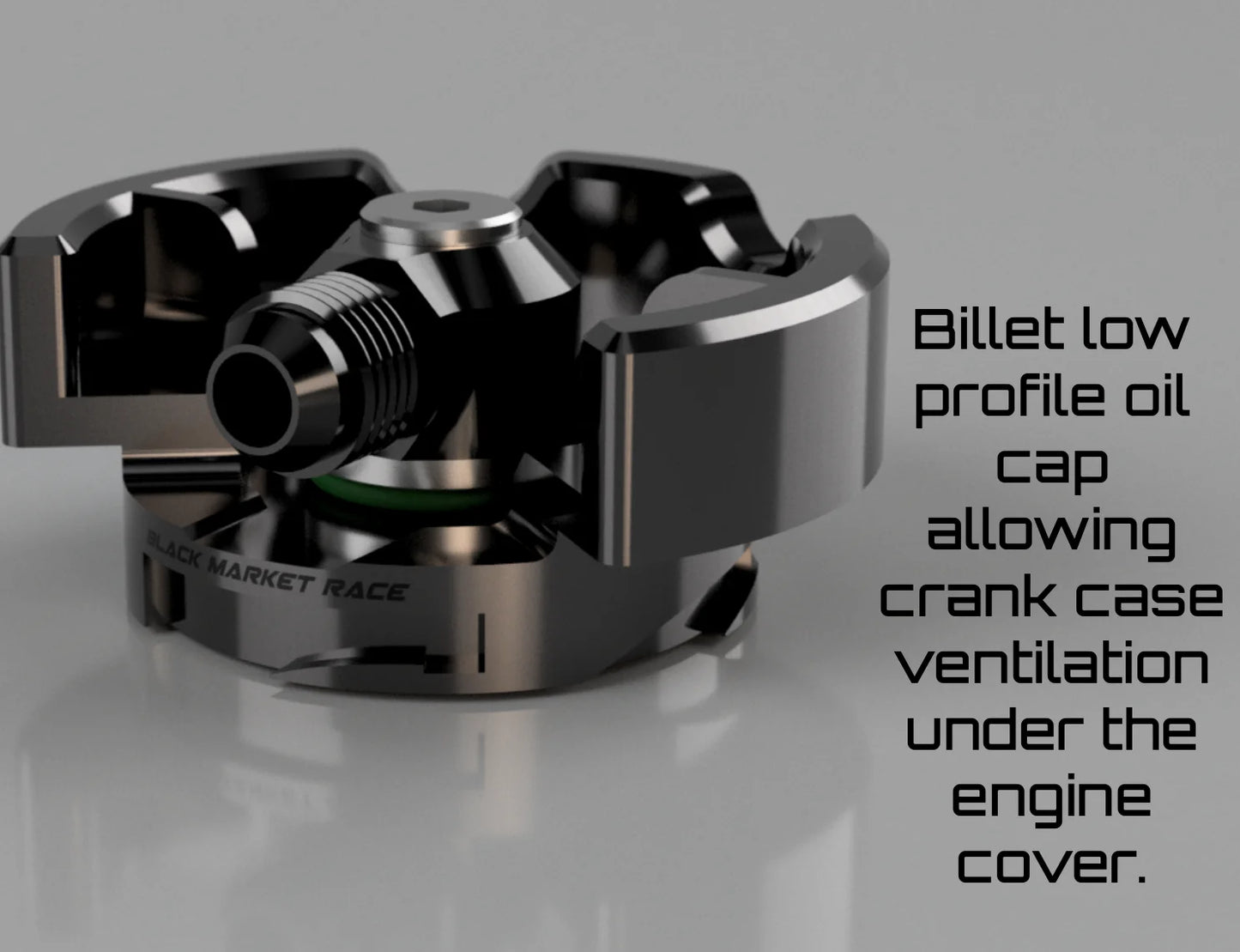 Black Market Race - Gen 2 B58 / S58 Oil Cap Breather Vent