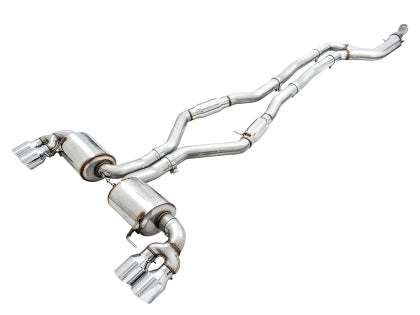 AWE - Touring Cat-Back Exhaust Suit for BMW M340i / M440i