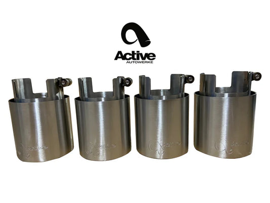 Active Autowerke - Exhaust Tips for BMW G80 M3 / G82 M4 / G87 M2