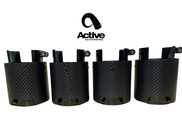 Active Autowerke - Exhaust Tips for BMW G80 M3 / G82 M4 / G87 M2