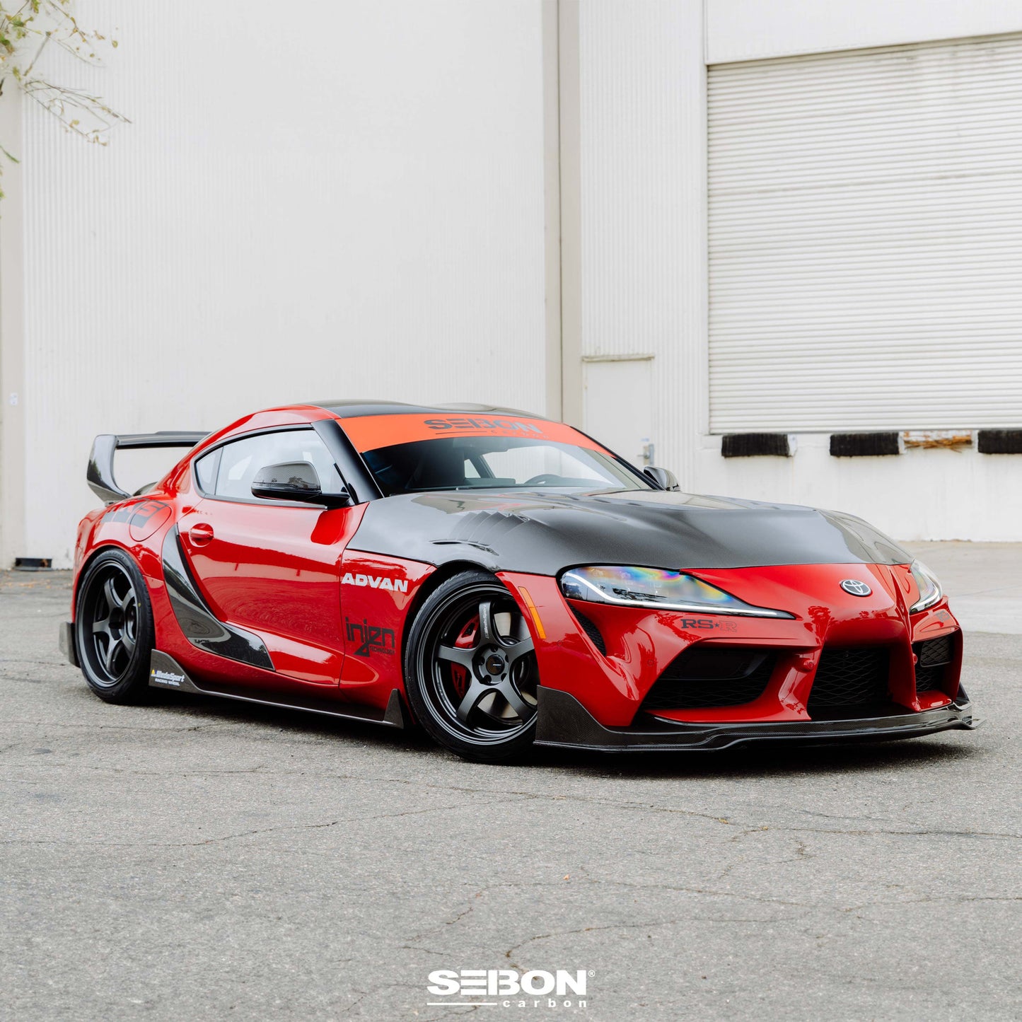 Seibon - OEM - Style Carbon Fiber Door Garnish For 2020-2024 Toyota Supra A90 MKV