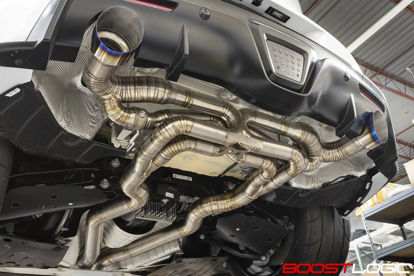 Boost Logic - A90 Toyota Supra Titanium Exhaust