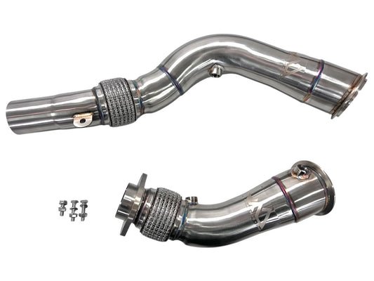 MAD - S55 3.5" Fat Boy Race Downpipes for BMW M2C / M3 / M4