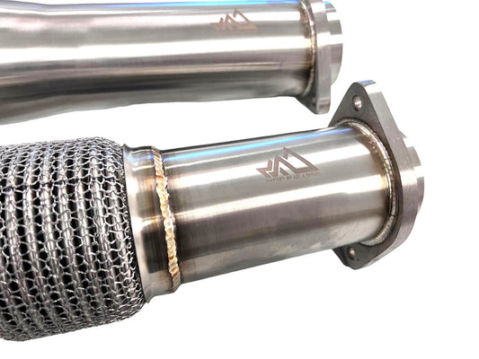 MAD - S58 3.5" Fat Boy Race Downpipes for BMW M2 / M3 / M4