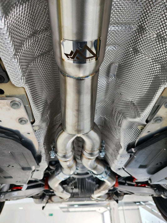 MAD - S58 Resonated Single Midpipe for BMW M3 / M4