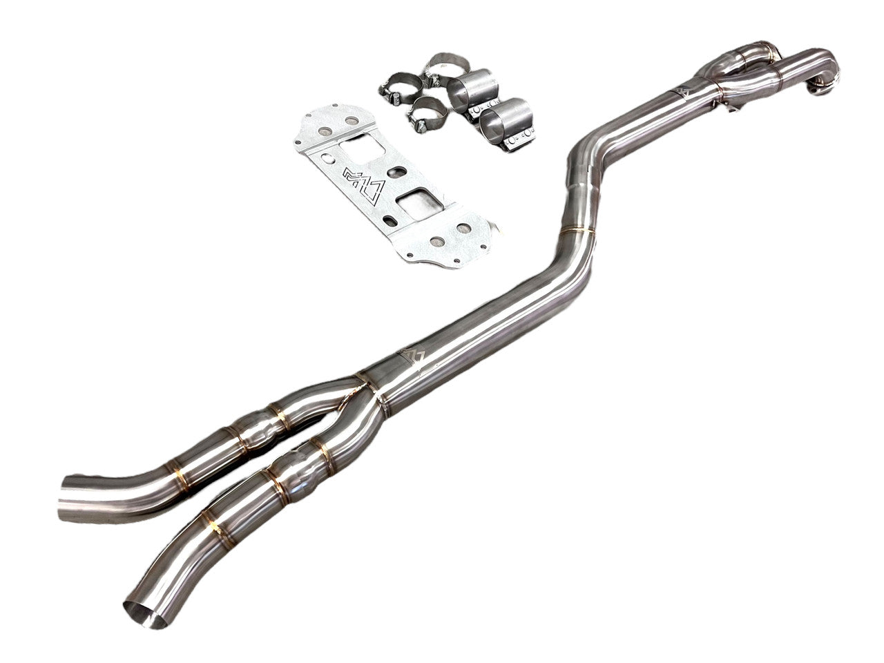 MAD - S58 Non-Resonated Single Midpipe for BMW G87 M2