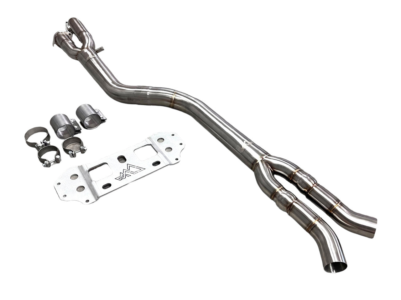 MAD - S58 Non-Resonated Single Midpipe for BMW G87 M2