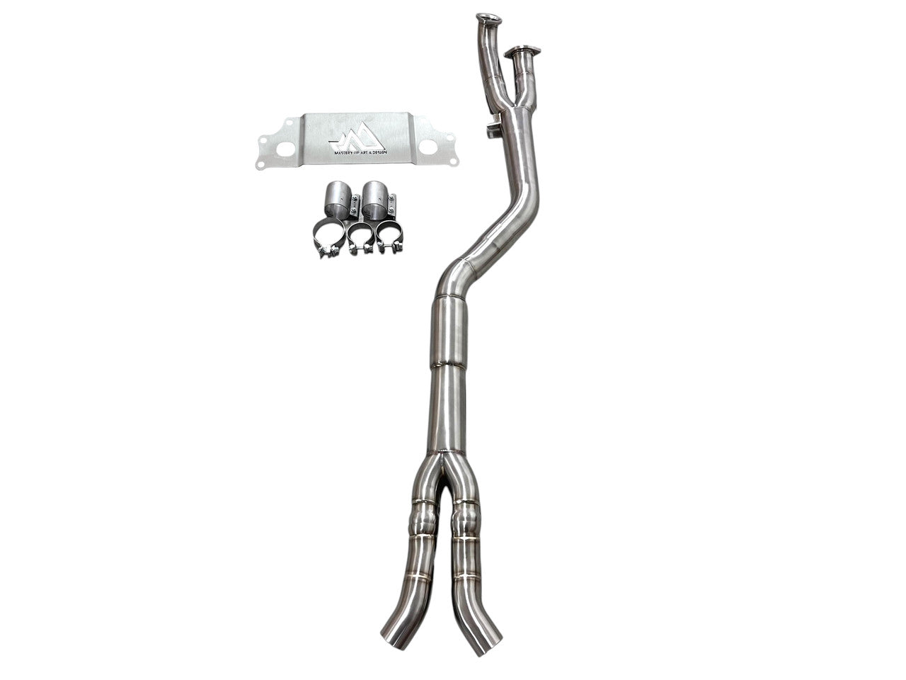 MAD - S58 Resonated Single Midpipe for BMW G87 M2