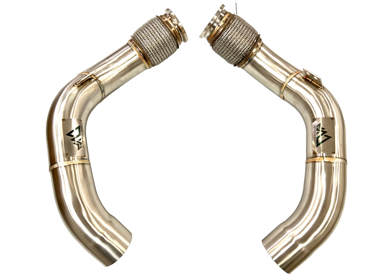 MAD - S63R Secondary Downpipes for BMW M5 / M8