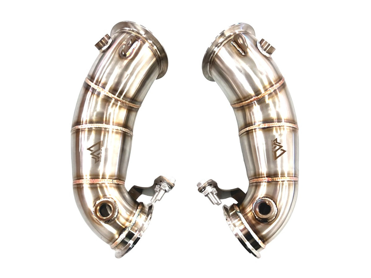 MAD - S63R Primary Fat Boy Race Downpipes for BMW M5 / M8