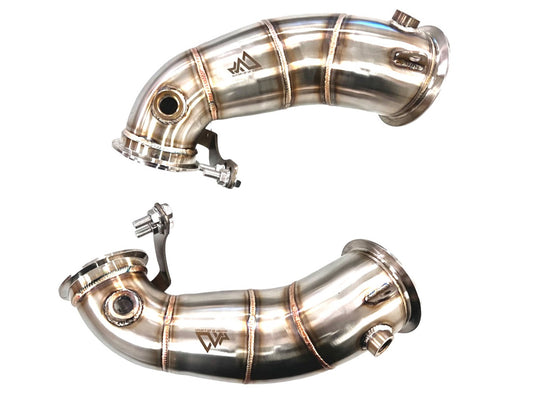 MAD - S63R Primary Fat Boy Race Downpipes for BMW M5 / M8