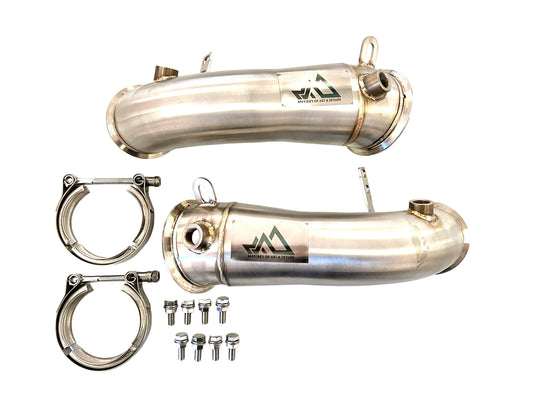 MAD - S63R Primary Race Downpipes for BMW M5 / M8