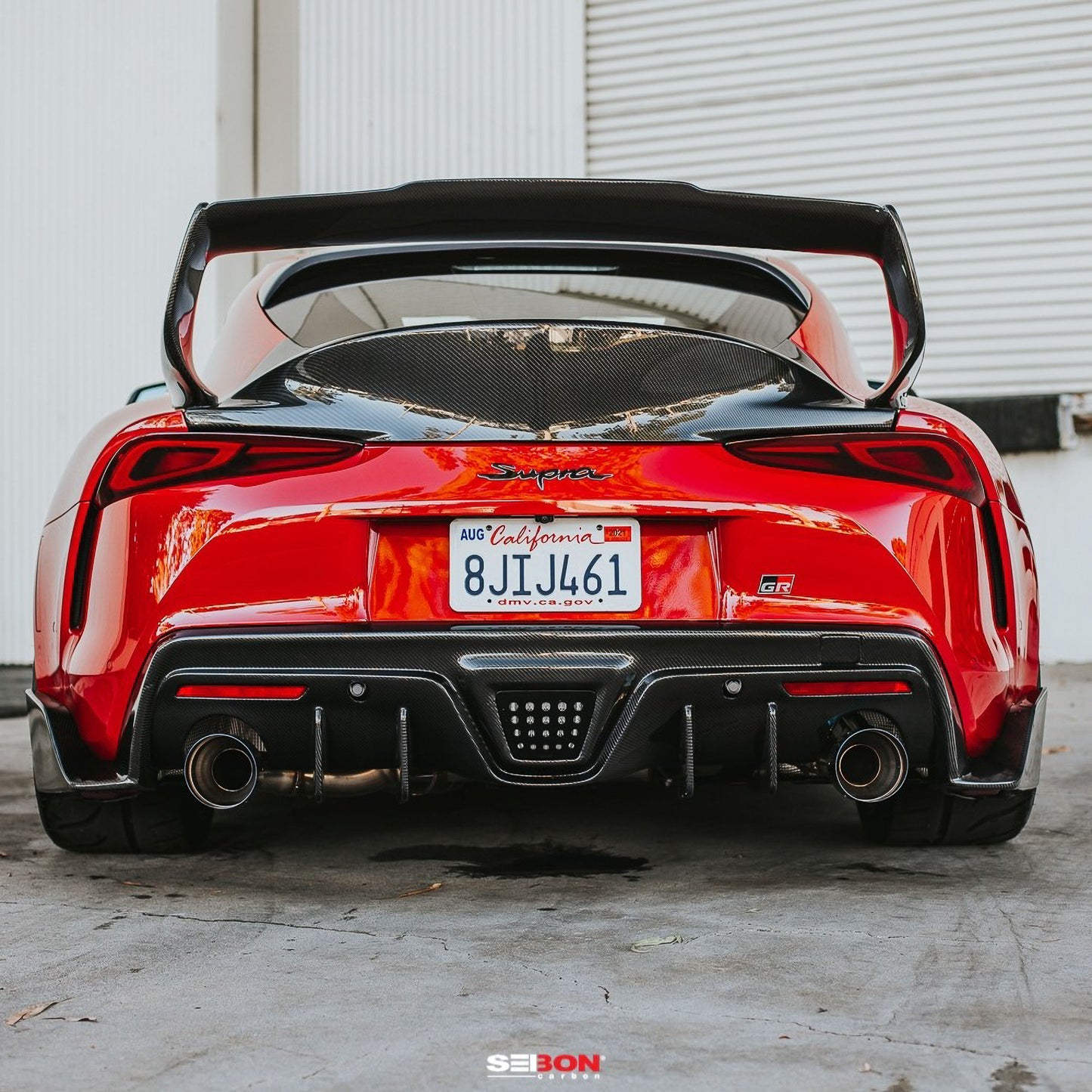 Seibon - TD - Style Carbon Fiber Rear Spoiler For 2020 - 2026 Toyota Supra A90 MKV