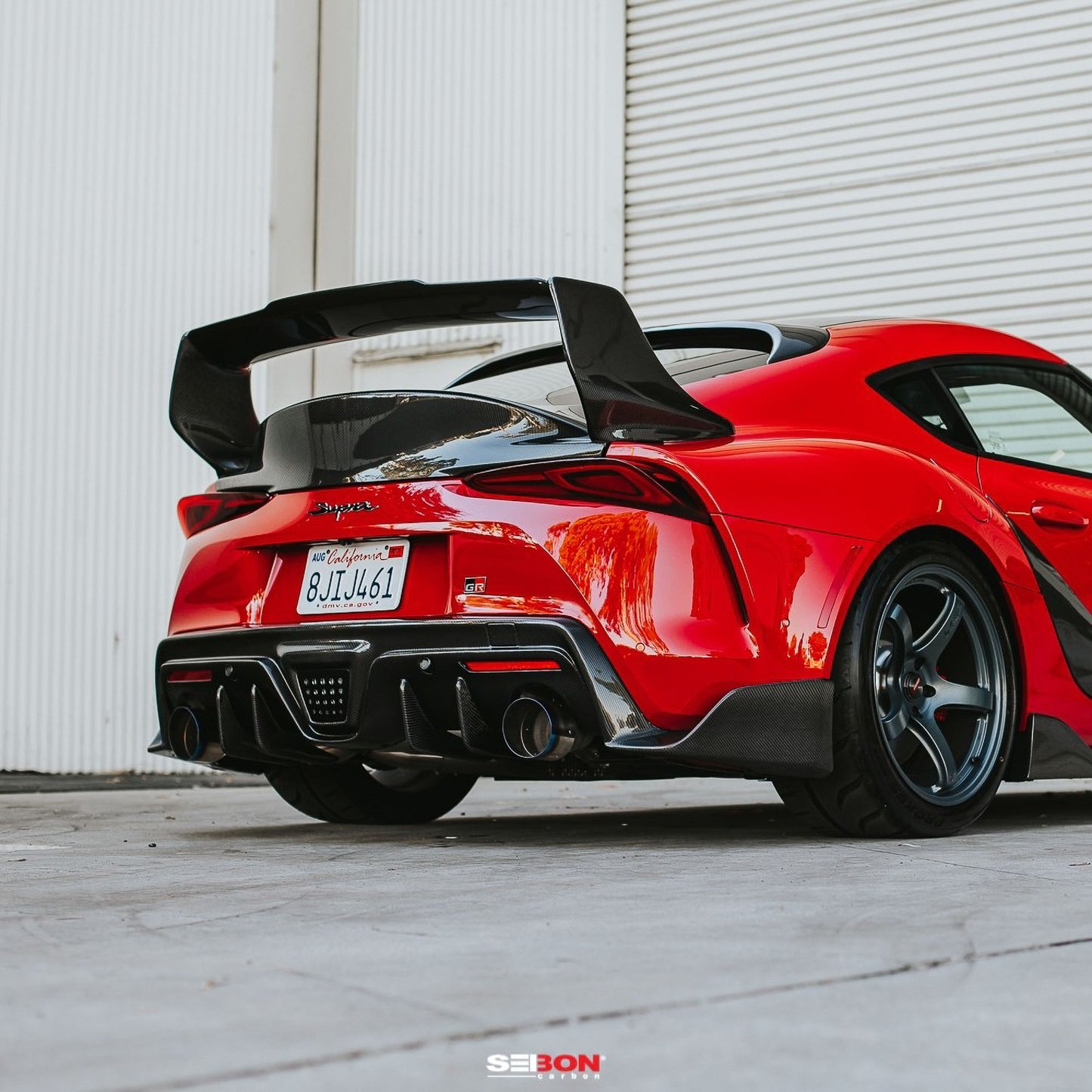 Seibon - TD - Style Carbon Fiber Rear Spoiler For 2020 - 2026 Toyota Supra A90 MKV