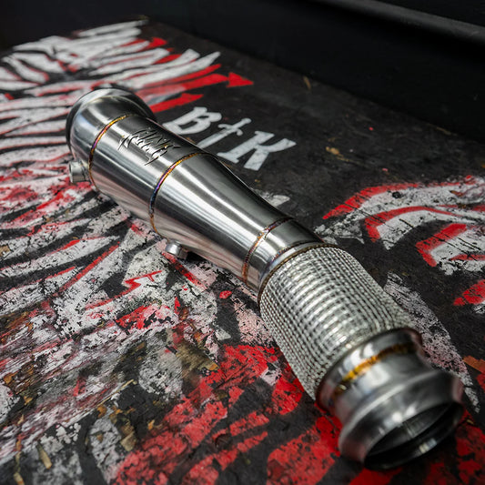 RVNG Raceworks - F & G Chassis 4" Competition Downpipe for BMW B46