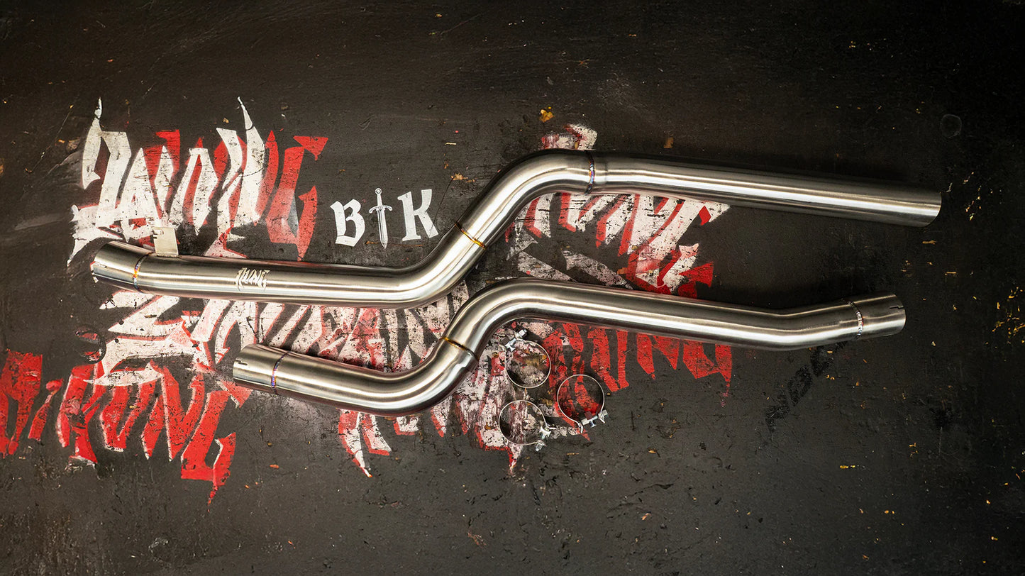 RVNG Raceworks - Gen 1 B58 Mid Pipe for BMW M240i / 340i / 440i