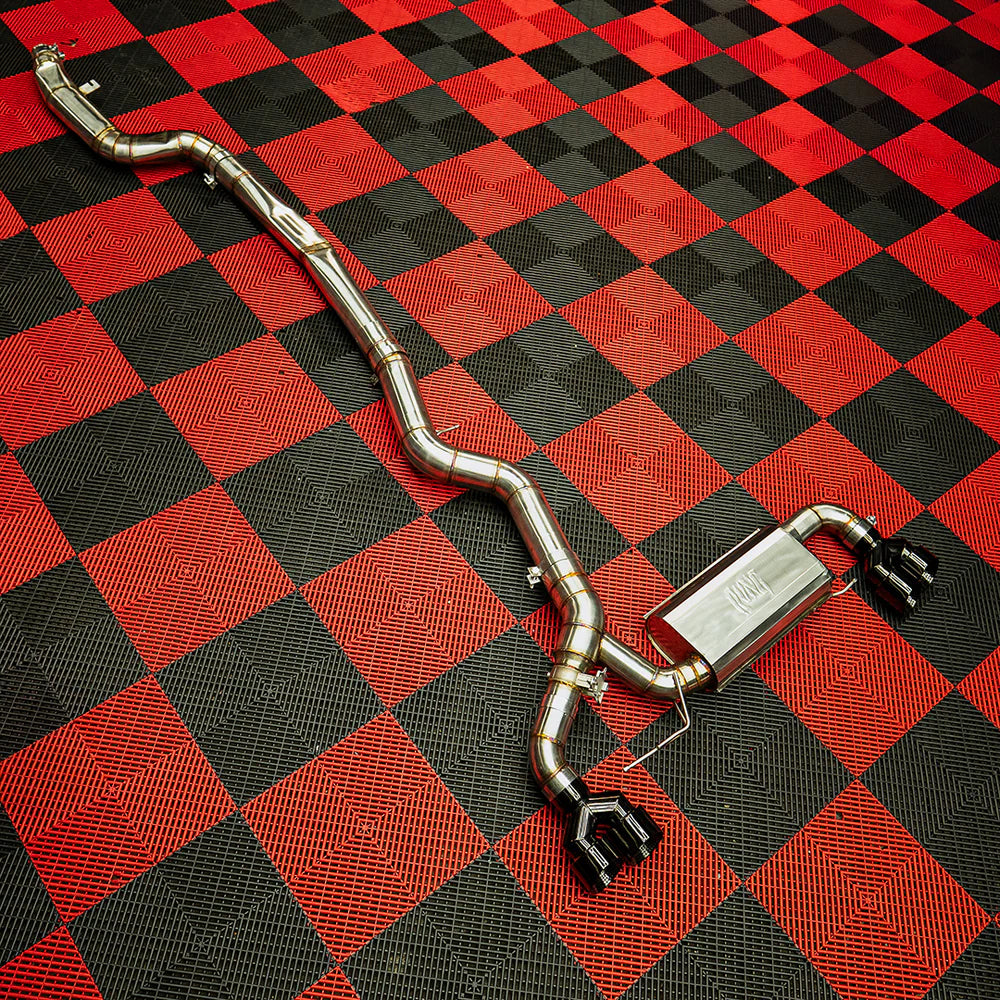 RVNG Raceworks - True 4" Valved Exhaust for BMW M340i / M440i