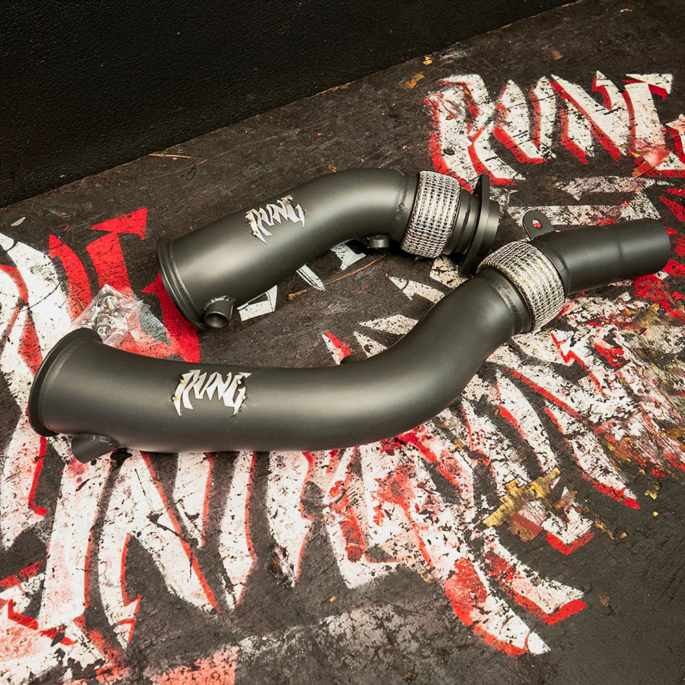 RVNG Raceworks - S55 3.5" Fatboy Race Downpipes for BMW F80 M3 / F82 M4 / F87 M2C