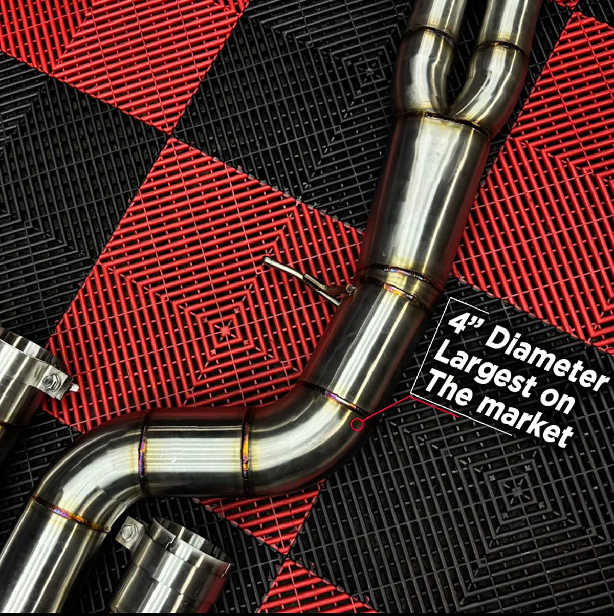 RVNG Motorworks - S55 True 4" Valved Exhaust for BMW F80 M3 / F82 M4