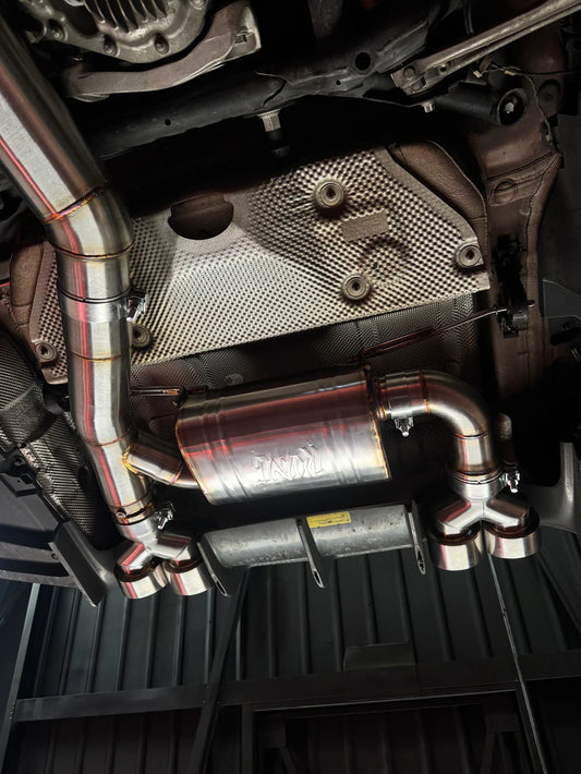 RVNG Motorworks - S55 True 4" Valved Exhaust for BMW F80 M3 / F82 M4