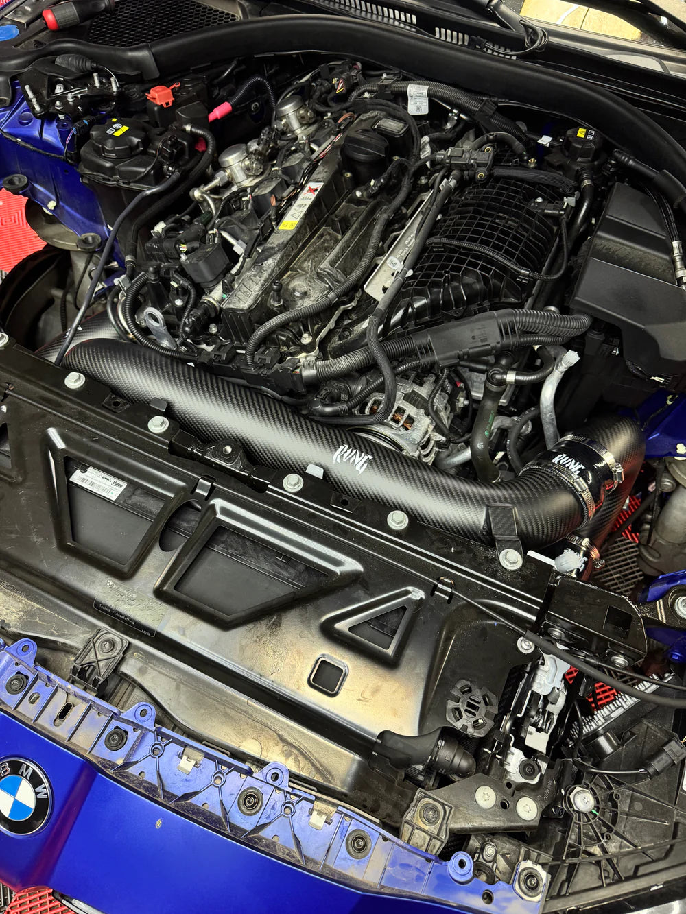 RVNG Raceworks - S58 Full Carbon Fiber Front Mount Intakes for BMW G80 M3 / G82 M4 / G87 M2