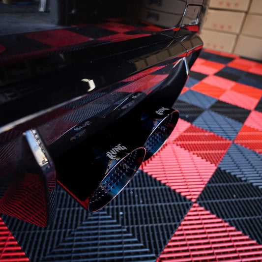 RVNG Raceworks - S58 4" Single Catback Valved Exhaust for BMW G80 M3 / G82 M4