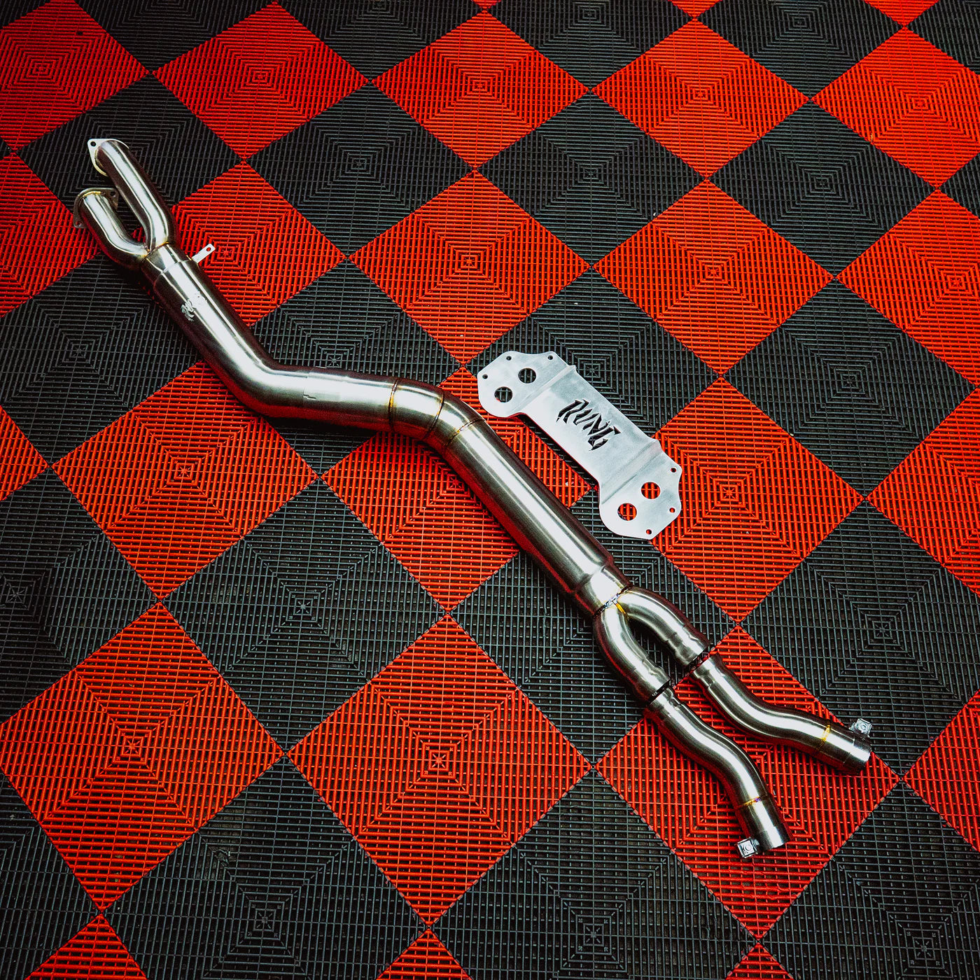 RVNG Raceworks - S58 4.5" Single Midpipe for BMW G80 M3 / G82 M4