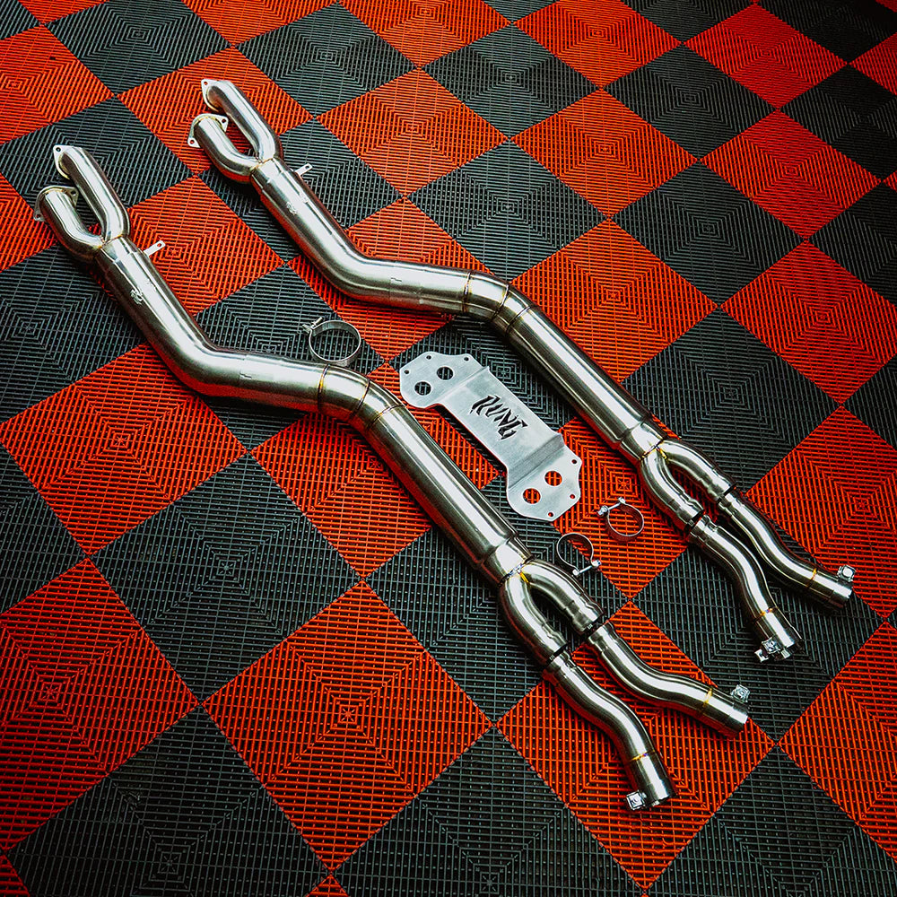 RVNG Raceworks - S58 4.5" Single Midpipe for BMW G80 M3 / G82 M4