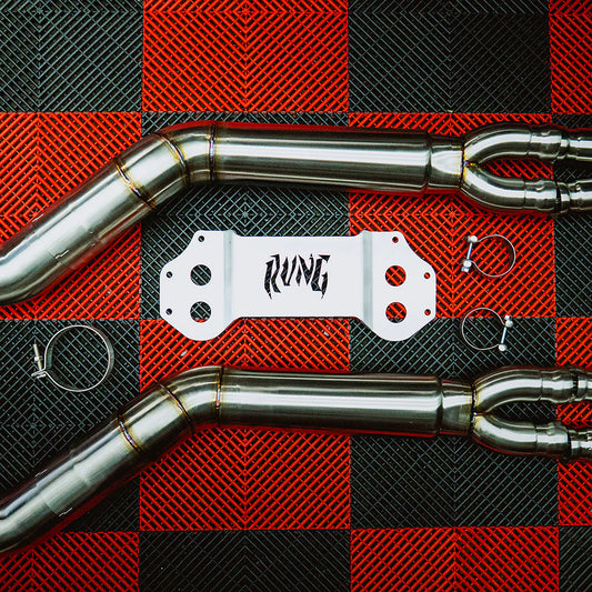 RVNG Raceworks - S58 4.5" Single Midpipe for BMW G80 M3 / G82 M4