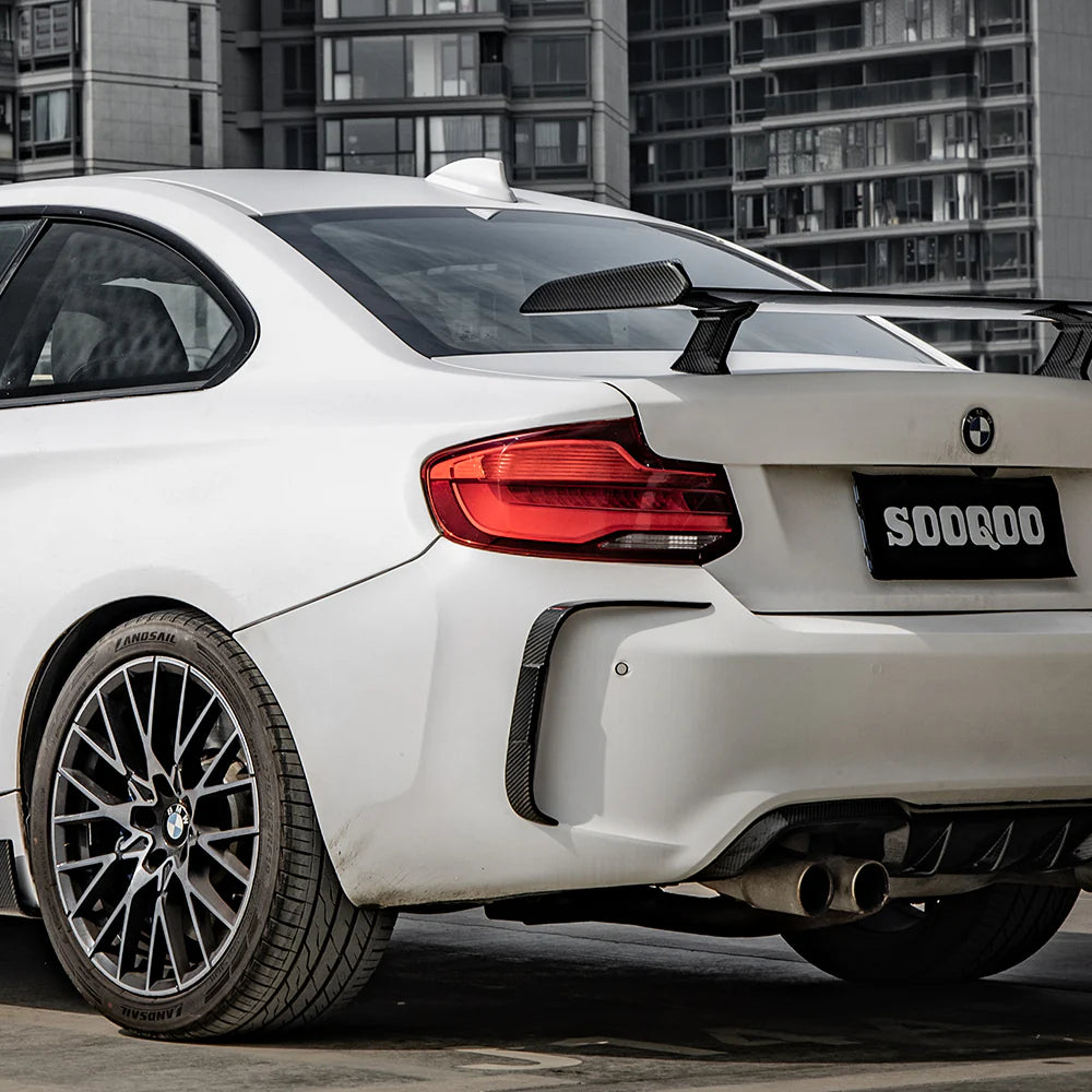 SOOQOO - Carbon Fiber Rear Vent Trim for BMW F87 M2