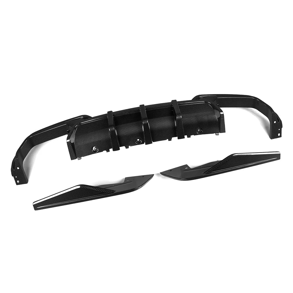 SOOQOO - Carbon Fiber Rear Diffuser for BMW M8 F93