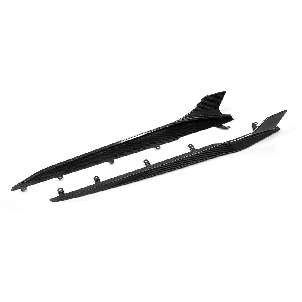 SOOQOO - Carbon Fiber Side Skirt for BMW M8 F93
