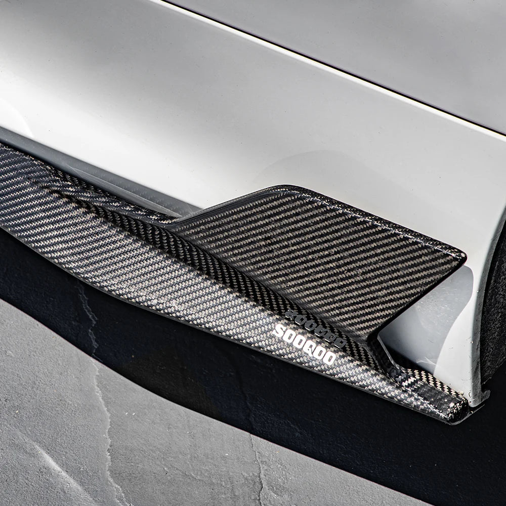 SOOQOO - Carbon Fiber Side Skirt for BMW M8 F93