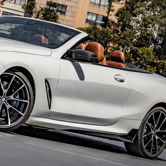 SOOQOO - Carbon Fiber Side Skirt for BMW M8 F93