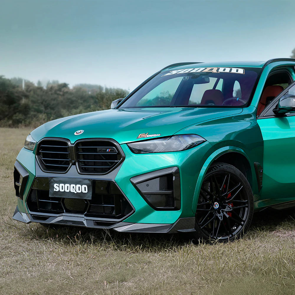 SOOQOO - Carbon Fiber Front Duct for BMW F95 X5M LCI
